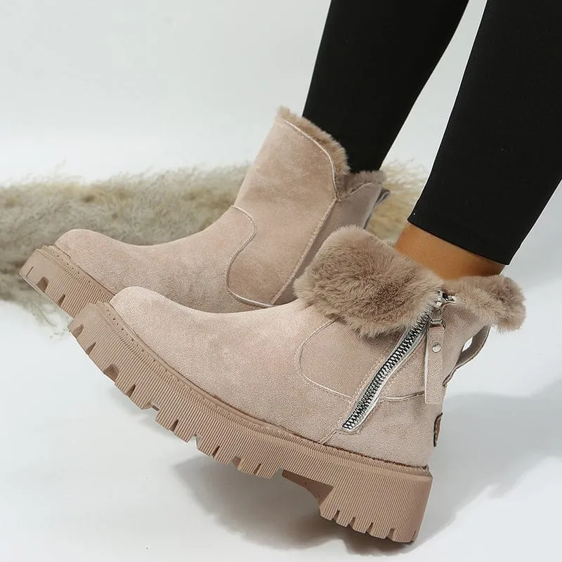Women's Winter Warm Cotton Boots