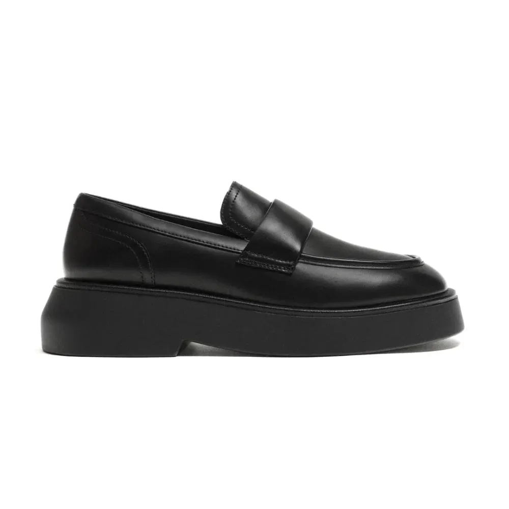 ZARA CHUNKY PENNY LOAFERS 2667-420-800-BLK